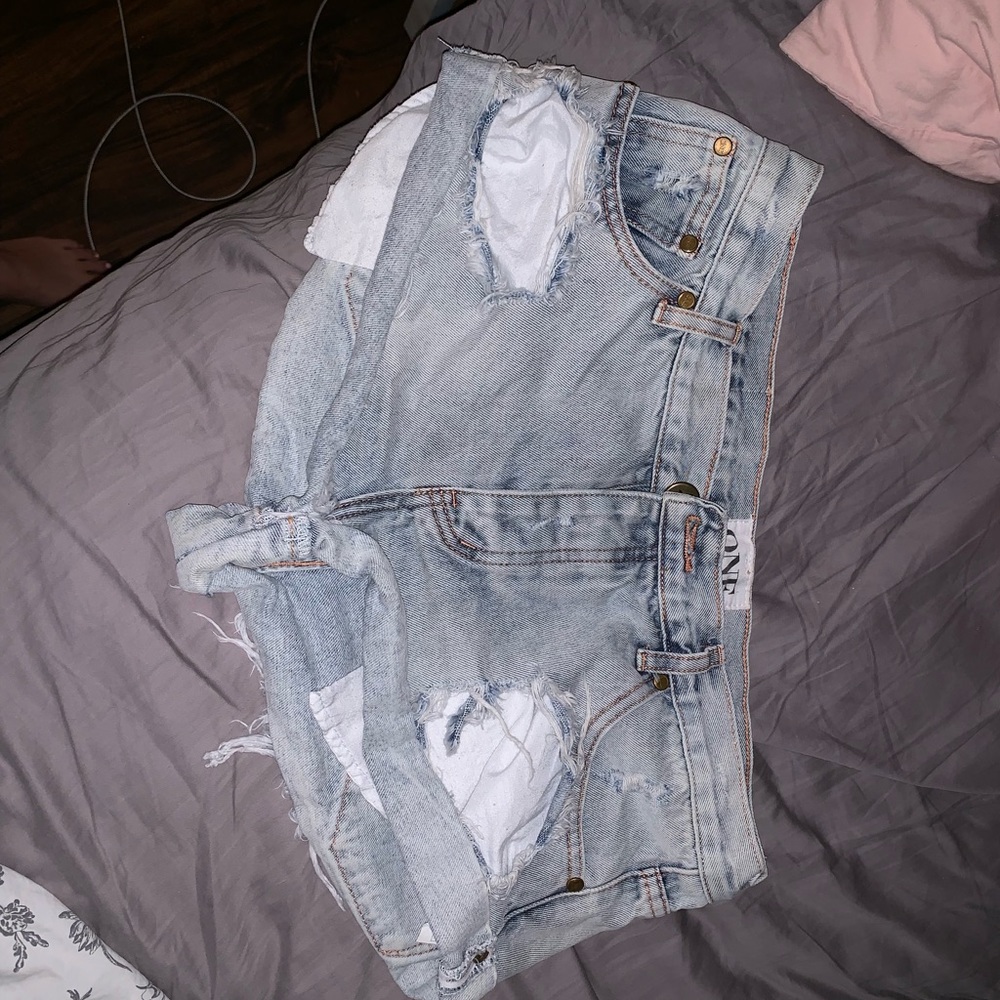 One teaspoon jean shorts